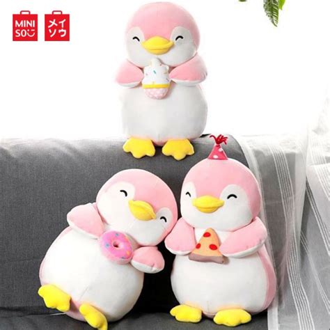 Miniso Pink Party Penguin Plush Toys Stuffed Toys2021 1uPd Shopee