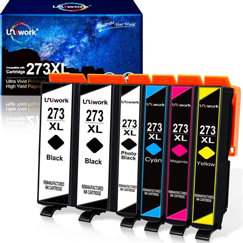 Amazon Uniwork Remanufactured Ink Cartridge Replacement For Epson