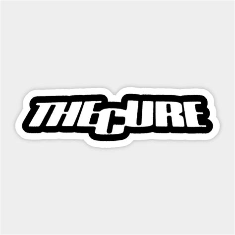 The Cure logo - Logo - Sticker | TeePublic