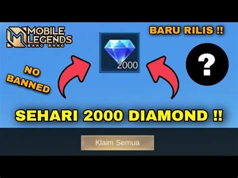 Cara Mendapatkan Diamond Mobile Legend Gratis Terbaru 2023 Aplikasi