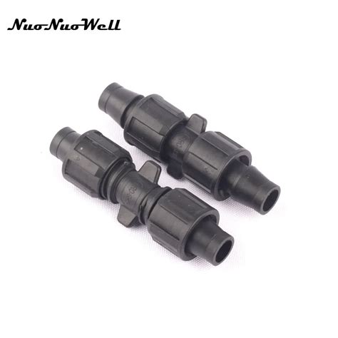 30pcs Nuonuowell 5 8 16mm Straight Drip Tape Lock Couping For Garden