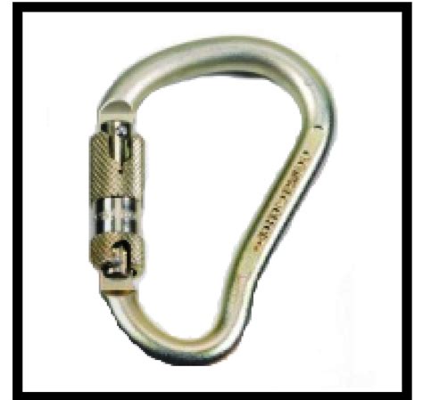 Ridgegear Rgk Steel Twist Lock Karabiner Lifting Gear Direct Uk