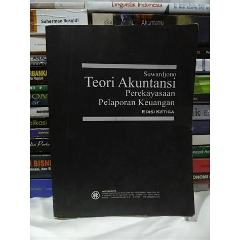 Jual Teori Akuntansi Suwardjono Edisi Ketiga Shopee Indonesia