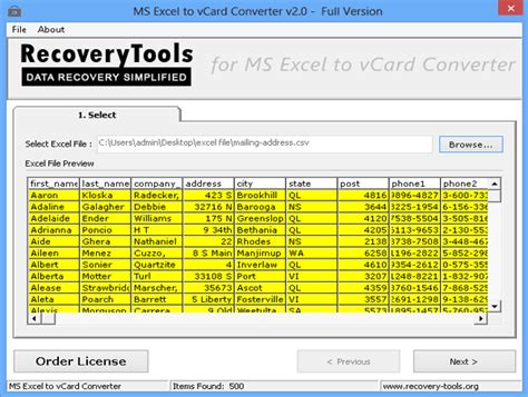 Convert Excel Xls Xlsx Csv Contacts Into Android Phones Step