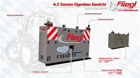 Eigenbaugewicht T Heckgewicht V For Fs Farming Simulator