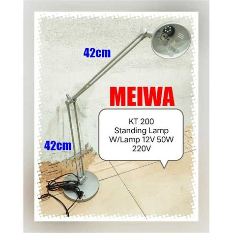 Jual Lampu Halogen Meiwa Kt200 Standing Sorot Belajar Arsitek