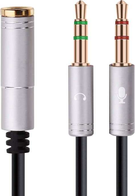 Nanyi Cable Divisor De Auriculares Para Pc In Jack Convertidores