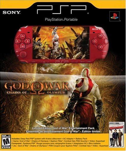 PSP God of War Entertainment Pack - Red: Sony PSP: Computer and Video ...