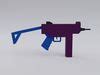 3D model LUSA submachine gun VR / AR / low-poly | CGTrader