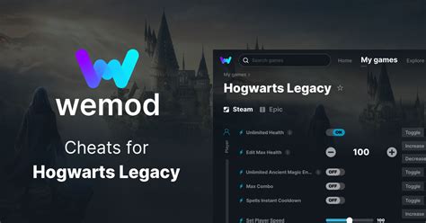 Hogwarts Legacy Cheats And Trainers For Pc Wemod