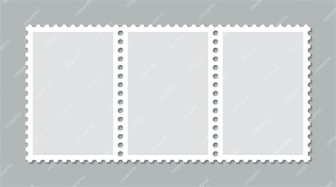 Premium Vector Sale Coupons Template With Perforated Borders Postal