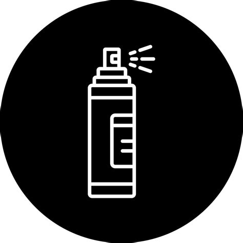 Pepper Spray Vector Icon Style 22542874 Vector Art At Vecteezy