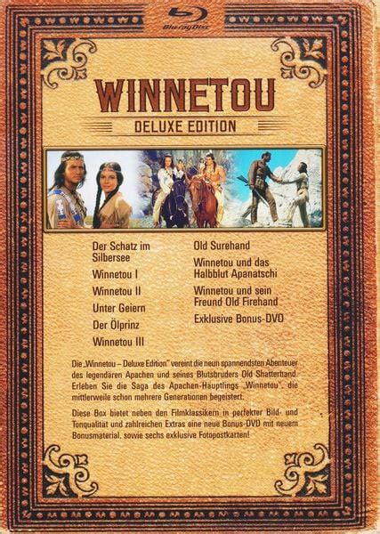 Winnetou Deluxe Edition Brs Dvd Von Harald Reinl Blu Ray