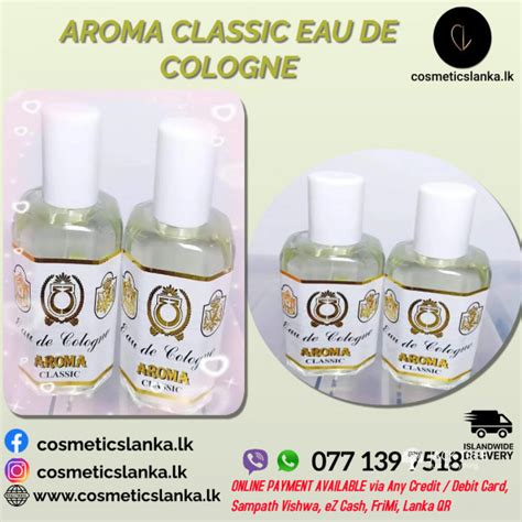 Aroma Classic Eau De Cologne Cosmetics Lanka Colombo 14