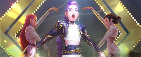 KPop Demon Hunters концепт арты Huntrix c Руми, Мирой и Зои - YouLoveIt.ru 