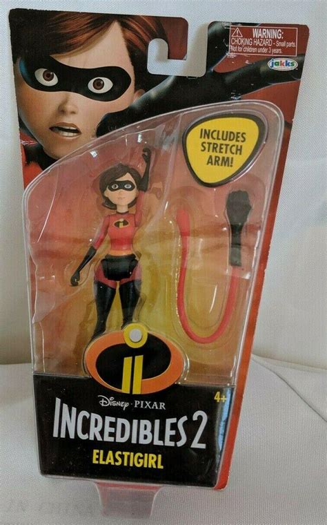 Disney Pixars The Incredibles 2 Elastigirl Stretch Arm 4 Inch Action