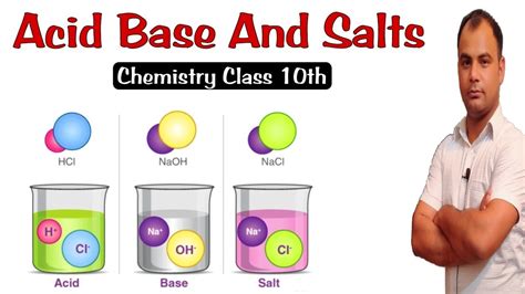 Acid Base And Salt Ll Chemistry Chapter 2 Ll Class 10th CBSE Ll Half