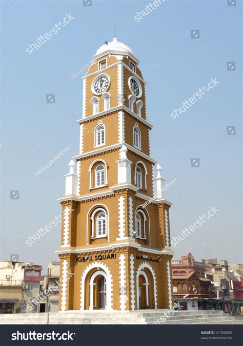 Clock Tower Sialkot Pakistan Famous Landmark Stock Photo 41320843 ...