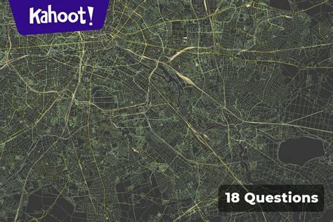 Les voies de communication et les moyens de transport - Kahoot! Quiz