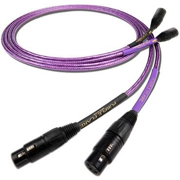 Nordost Purple Flare Neutrik XLR Interconnect Kabel 3 Neuware