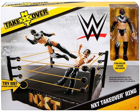 WWE Wrestling NXT TakeOver Exclusive Superstar Ring Finn Balor Figure ...