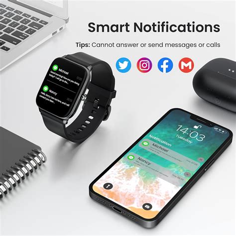 Haylou Reloj Inteligente Para Tel Fonos Android Ios Pantalla T Ctil De