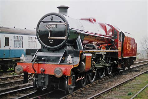 LMS Jubilee Class 5593 Kolhapur Tyseley Dec 1987 3 Flickr