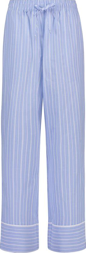 Hunkemöller Pyjama broek Stripy Blauw XS bol