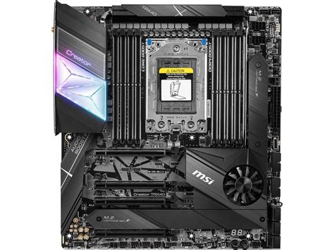 Msi Creator Trx Strx Extended Atx Amd Motherboard Newegg