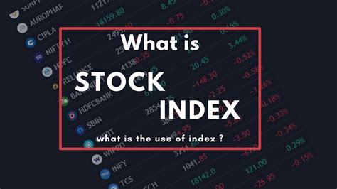 What is a stock market index, and what are the types of stock market ...