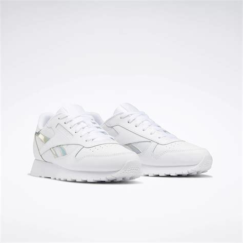 Classic Leather Shoes Grade School Ftwr White Ftwr White Ftwr