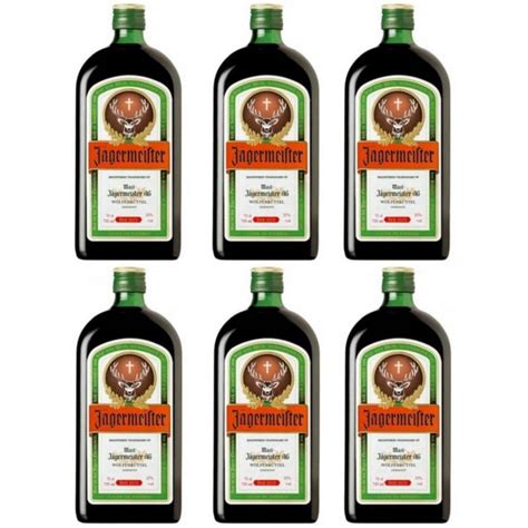 Pack 6 Unidades Jagermeister 700ml Licor De Hierbas Jagermeister