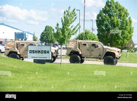 Oshkosh, WI - 10 June 2019: A JLTV Joint Light Tactical Vehicle that ...