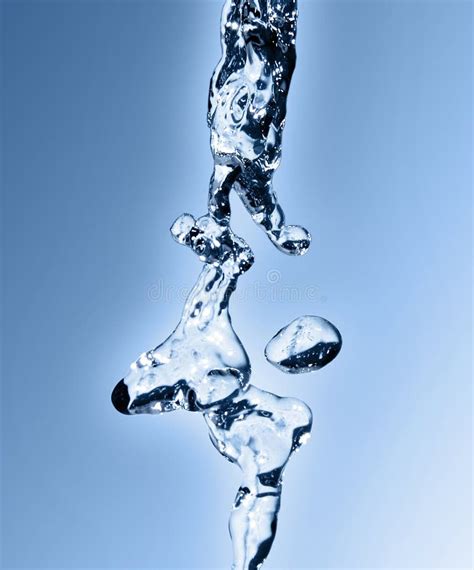 Water blast stock image. Image of blue, soda, cold, drops - 13753