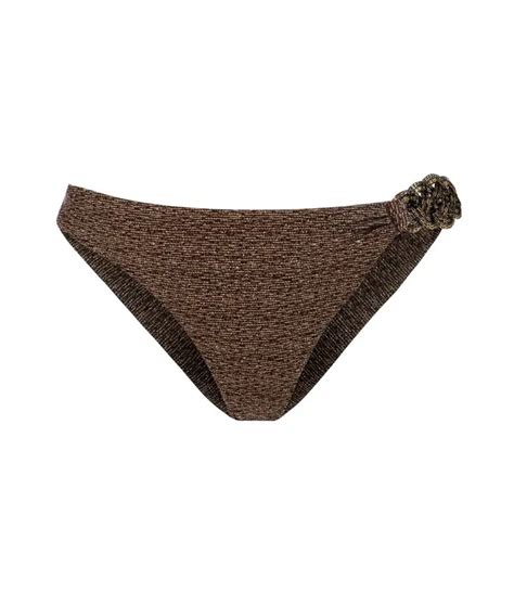 Bikini Slip Brown L Z Stc Lingerie Voor Jou