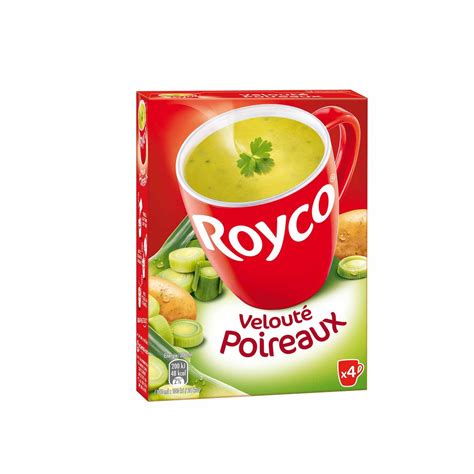 Royco Soupe Instantan E Velout De Poireaux Sachets X Cl Pas Cher