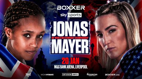 12024 Espn Mikaela Mayer Vs Natasha Jonas Ibf Welterweight Title