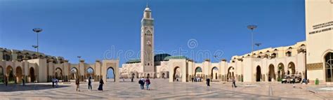 De Marzo De Marruecos Casablanca La Mezquita De Hassan Ii O