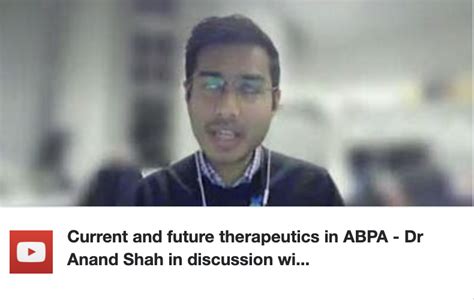 Current And Future Therapeutics In Abpa Dr Anand Shah In Discussion