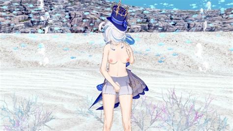 Furina Masturbates UNDER WATER Genshin Impact Hentai R34