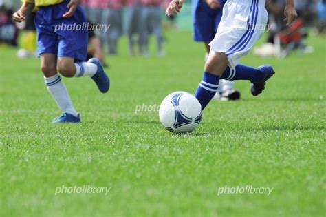 サッカーの試合風景 写真素材 1076464 無料 フォトライブラリー Photolibrary