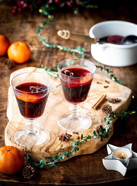 Vin chaud de Noël aux agrumes aux épices Weihnachtsrezepte Likör