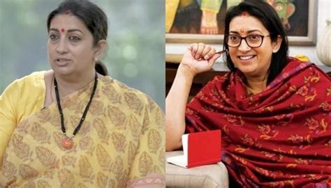 Smriti Irani Talks About Her Parents Separation Reveals Why She Doesn