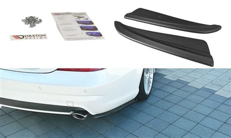 Rear Side Splitters Mercedes Cls C Amg Gloss Black Our Offer