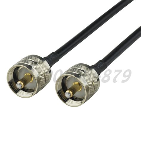 50 Cm De RF UHF Macho Directamente A UHF Macho Recto Pigtail Cable RG58