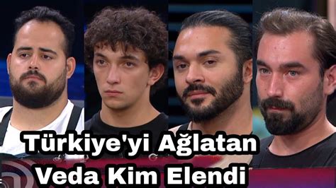 Masterchefde Bu Hafta Kim Elendi Ağlatan Veda Masterchef e Veda Eden