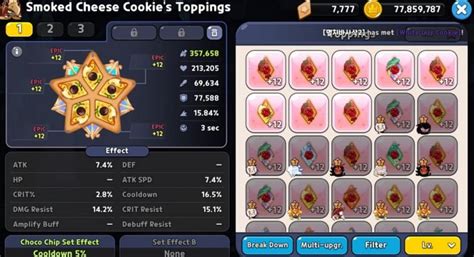 Cookie Run Kingdom: Smoked Cheese Cookie Toppings and Beascuits guide ...