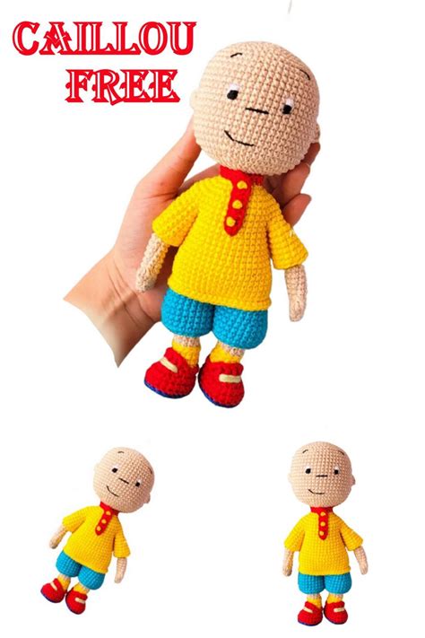 Amigurumi Caillou Free Pattern Amigurumi Toys Amigurumi Pattern