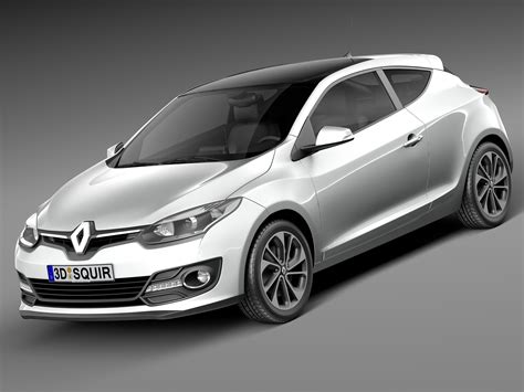 Renault Megane Puertas Modelo D Obj Max Lwo Fbx C D