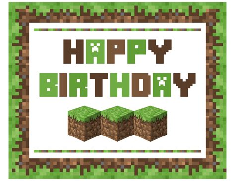 Minecraft Birthday Quotes Quotesgram